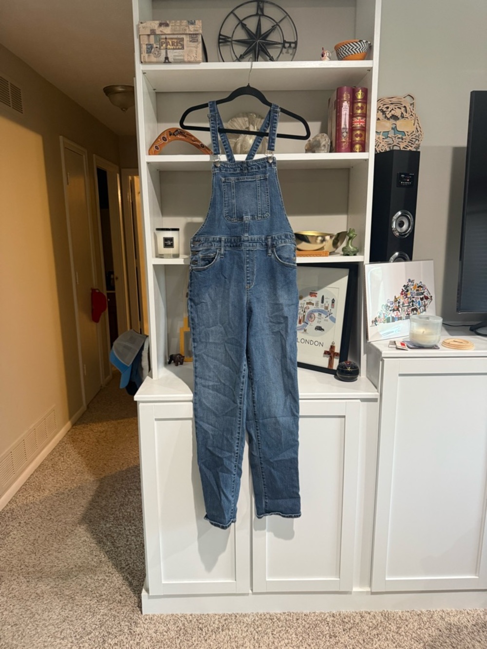 Universal Thread Light Blue Denim Overalls